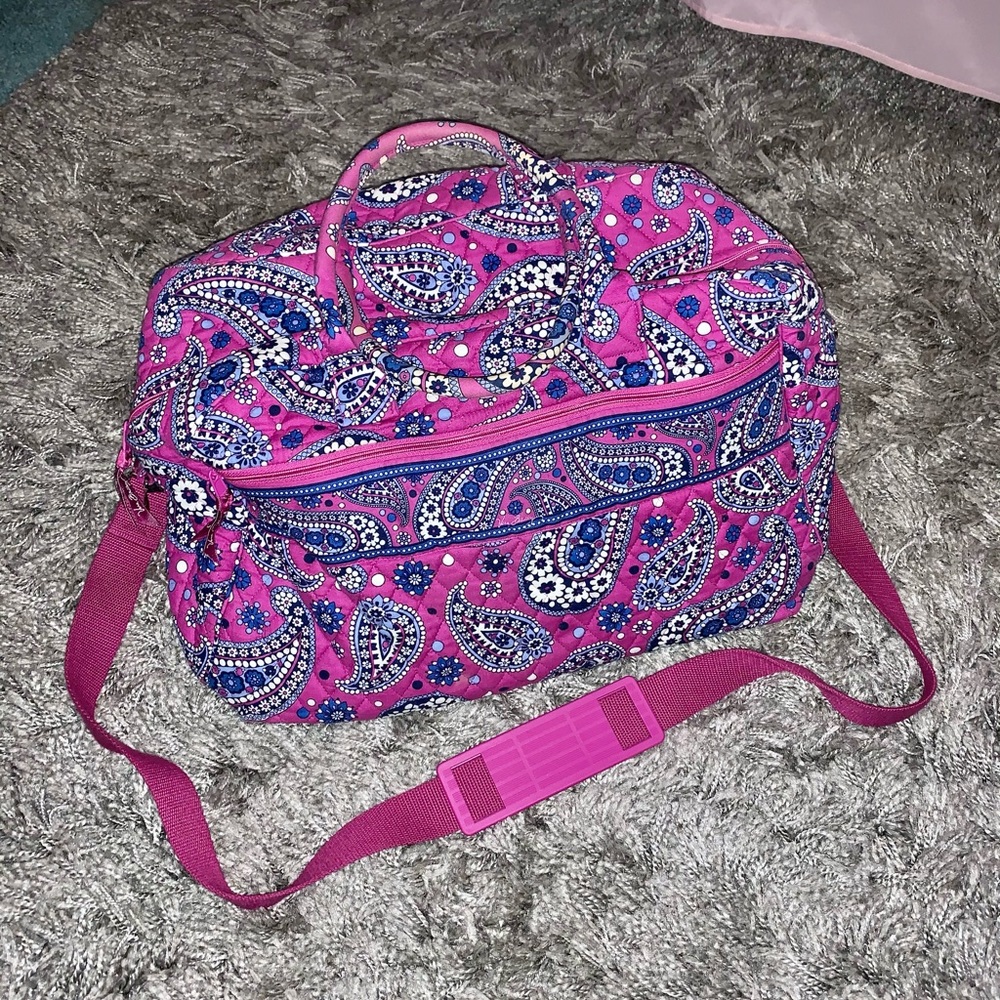 Vera Bradley Weekender Travel Bag - Boysenberry